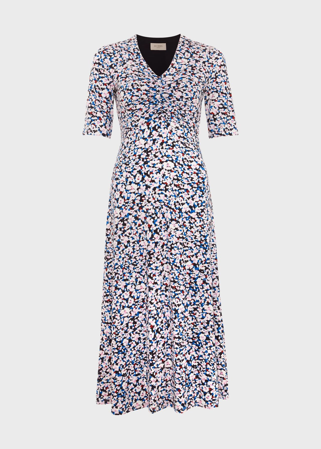 Frankie Dress, Navy Multi, hi-res