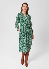 Flora Dress, Green Multi, hi-res