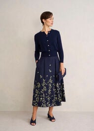 Kali Suede Sandals, Midnight Navy, hi-res