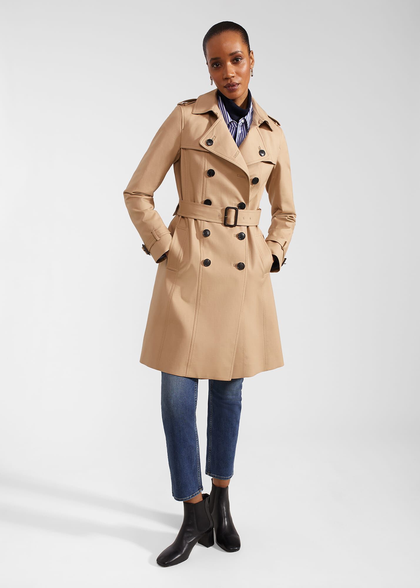 Skylar trench outlet coat
