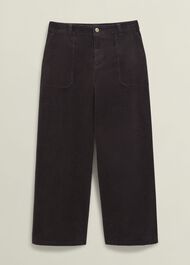 Kendall Trousers, Deep Brown, hi-res