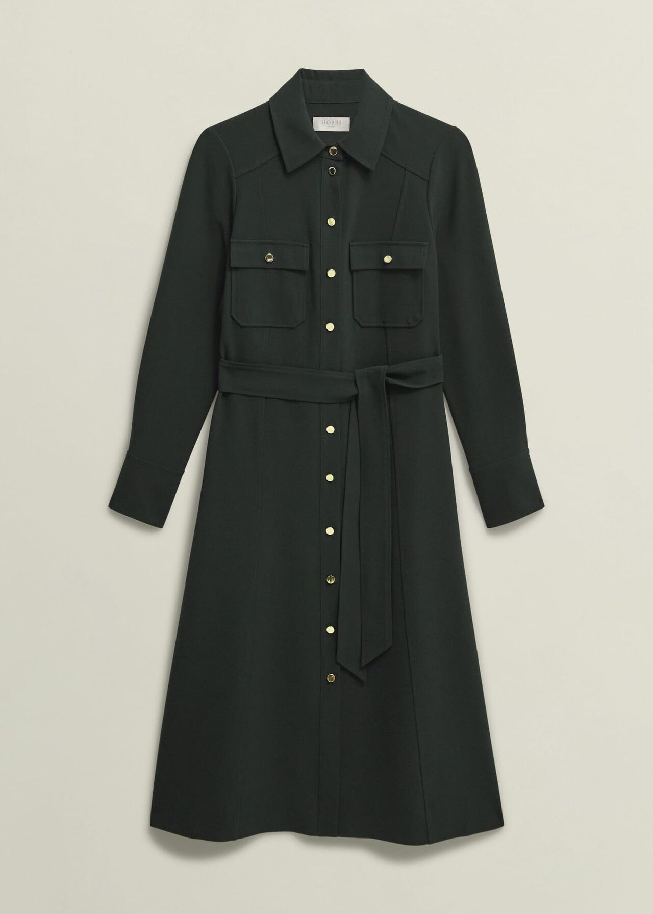 Petite Pricilla Dress, Rich Green, hi-res