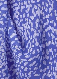 Helena Silk Midi Dress, Blue Multi, hi-res