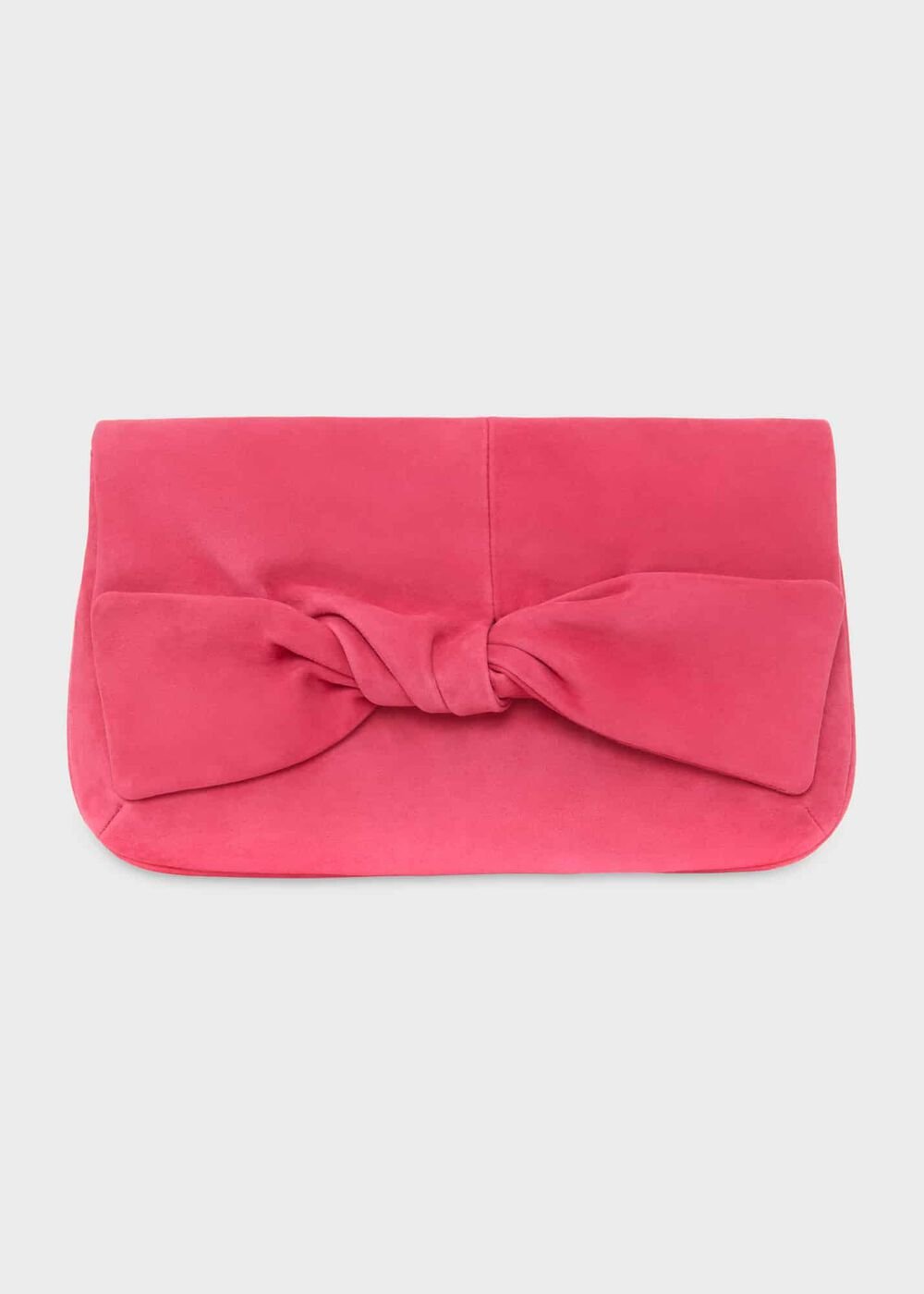 Milly Bow Clutch, Bright Pink, hi-res