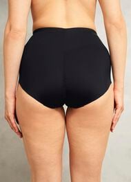 Moderate Control Shaping Brief, Black, hi-res