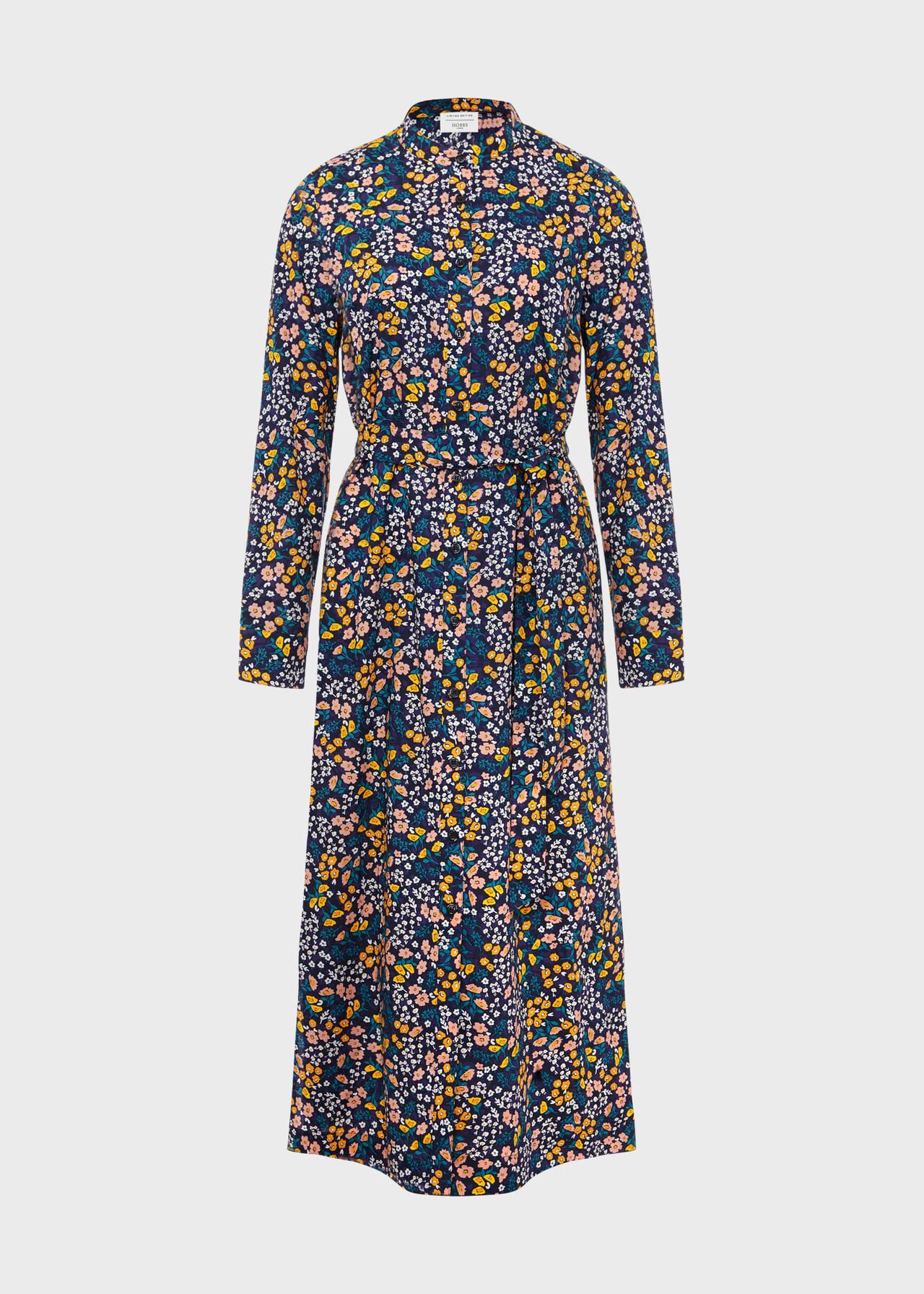 Elmire Dress, Navy Multi, hi-res