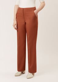 Edith trousers, Burnt Orange, hi-res