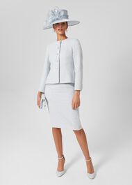 Petite Layla Shift Dress, Pale Blue, hi-res