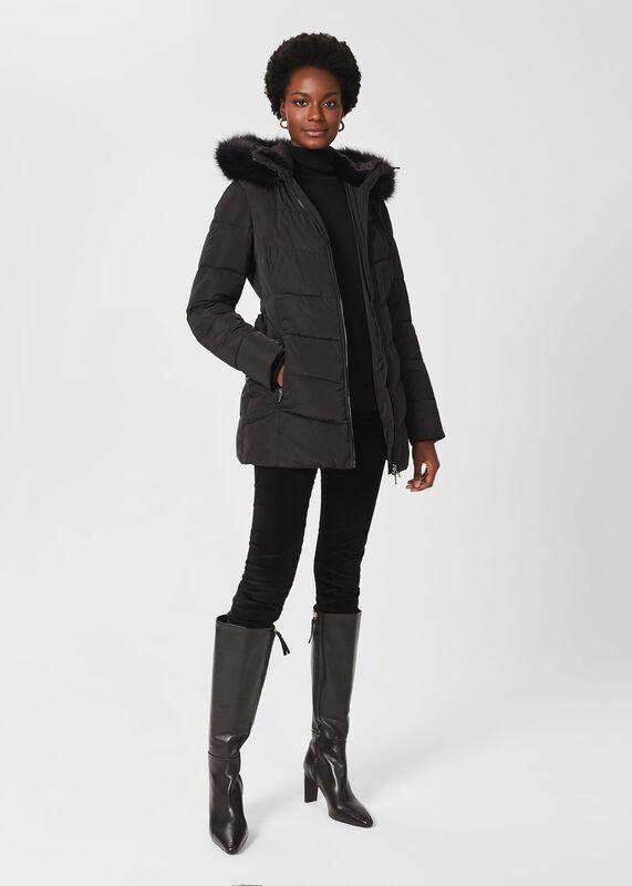 Allie Belted Puffer Jacket