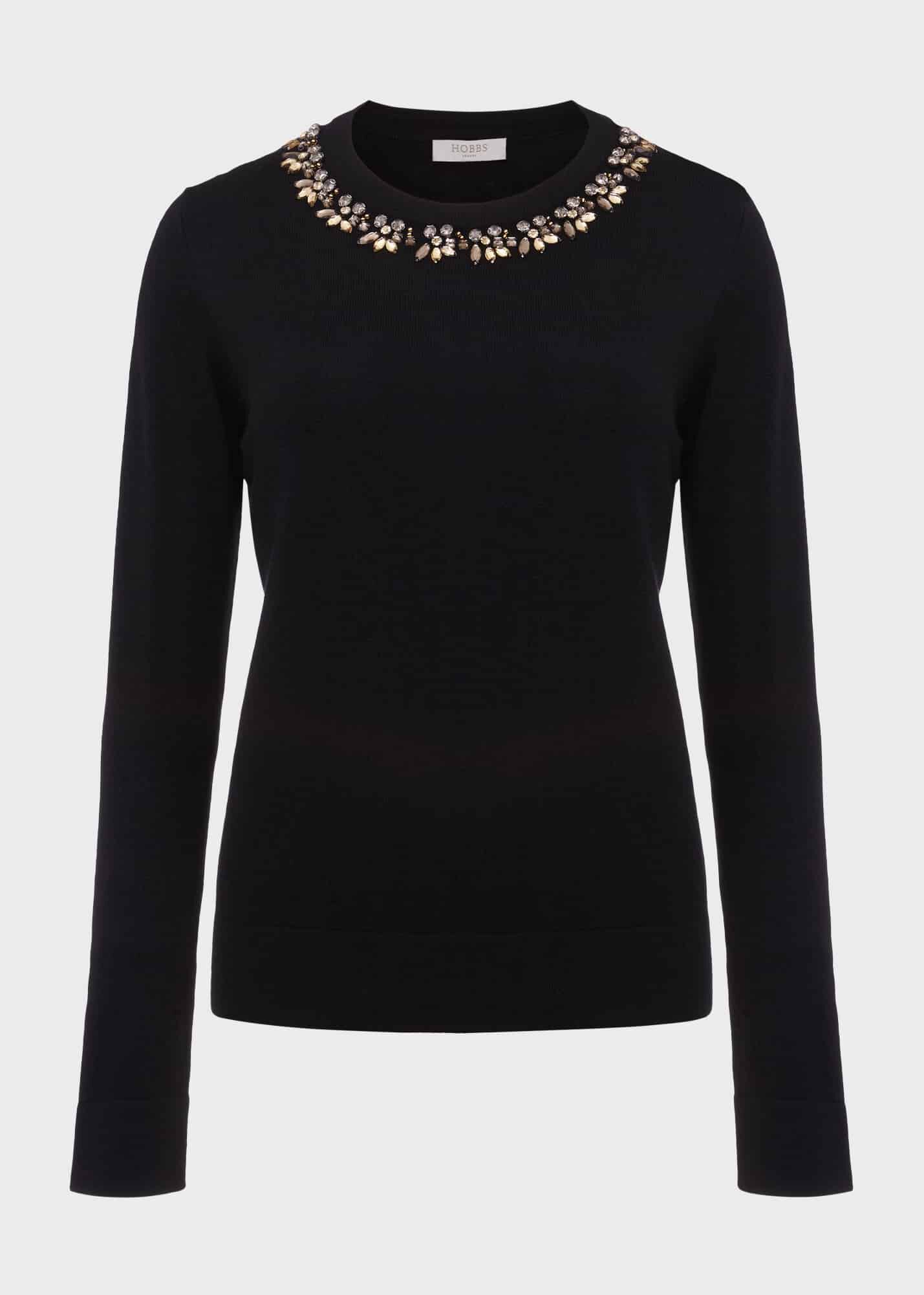 HOBBS / ホブズ ALORA JUMPER Alora Sweater With Wool | Hobbs US |