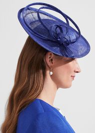 Shona Fascinator, Cobalt, hi-res
