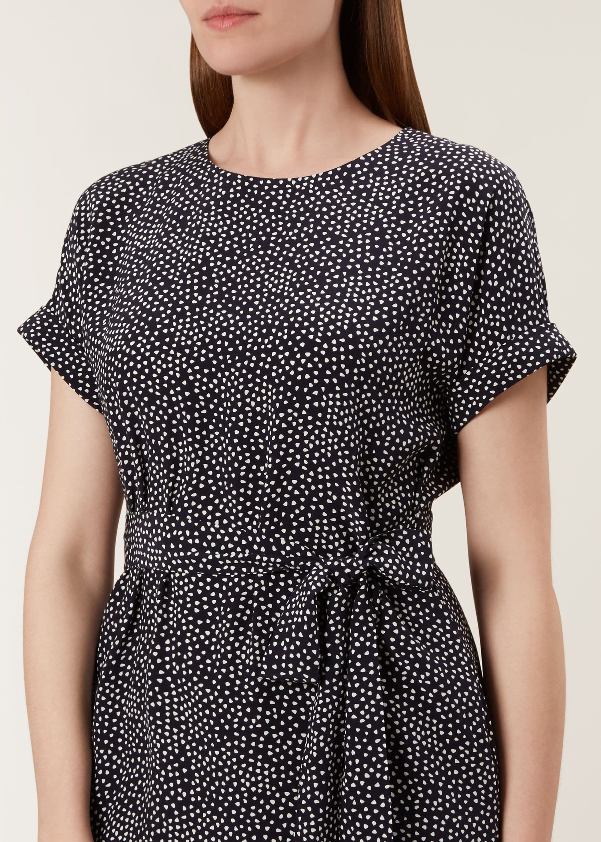 wendy ditsy midi dress