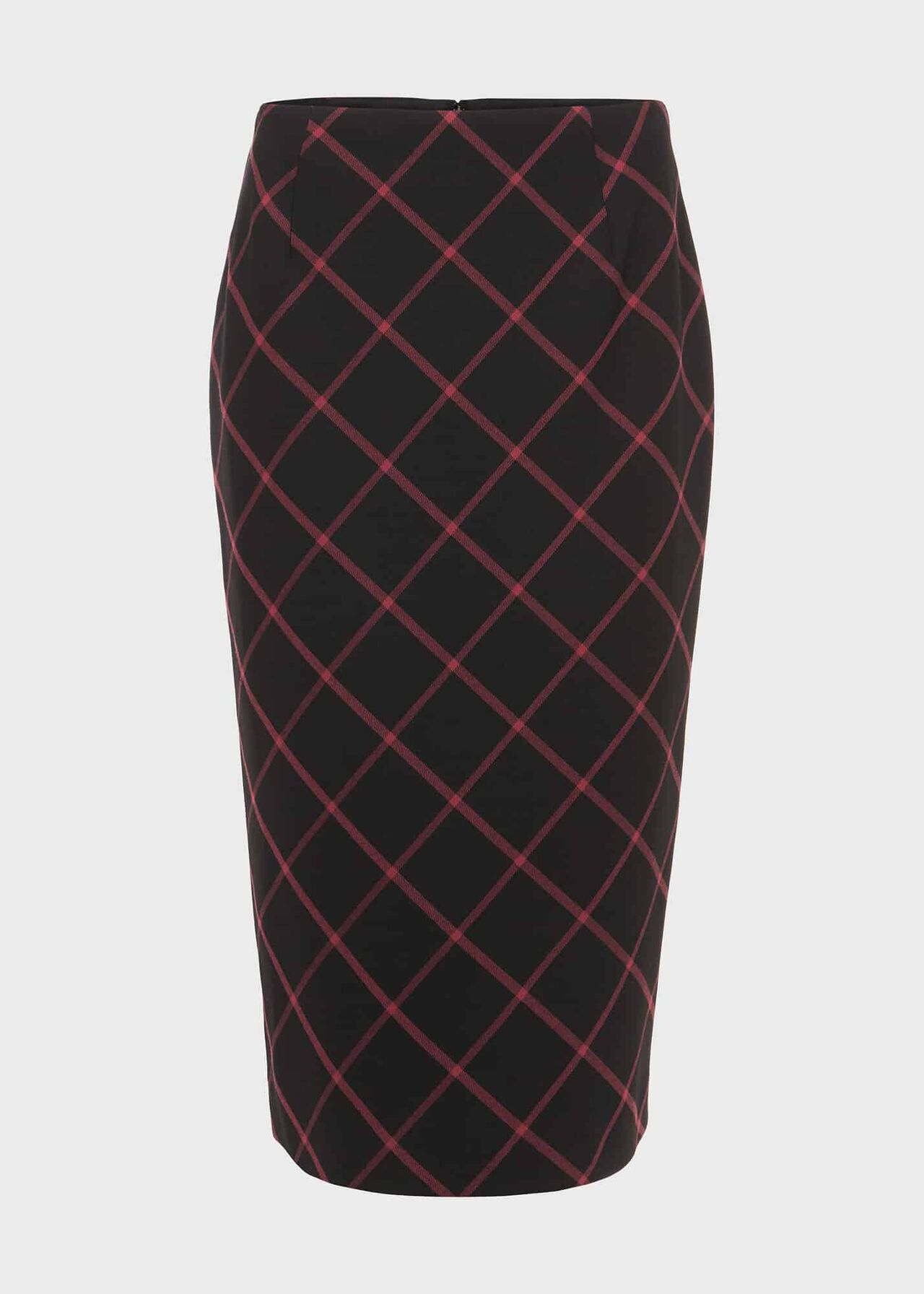 Eliza Pencil Skirt, Black Raspberry, hi-res