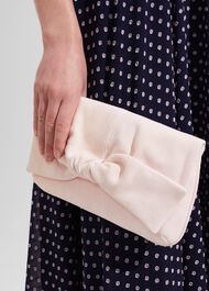 Milly Bow Clutch, Pale Pink, hi-res