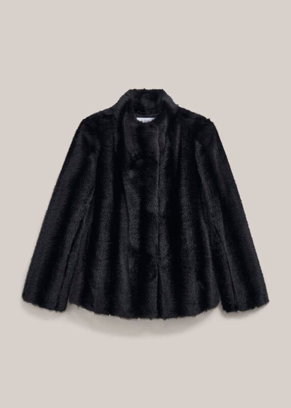 Misha Faux Fur Coat
