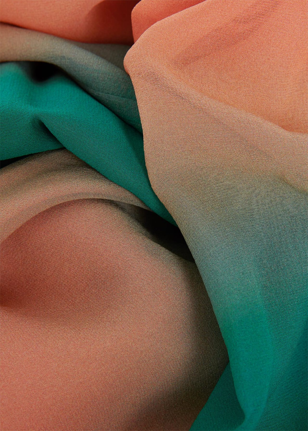 Adalyn Silk Dress, Green Warm Clay, hi-res