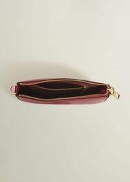 Briella Leather Crossbody Bag, Cranberry Pink, hi-res