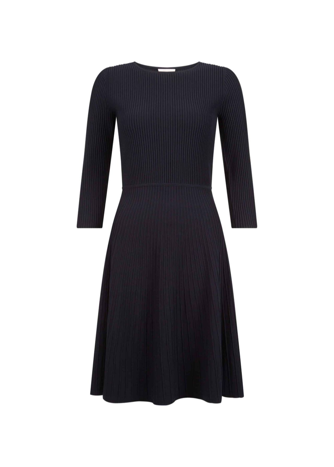 Kath Knitted Dress, Navy, hi-res