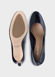 Lizzie Court Shoes, Navy, hi-res