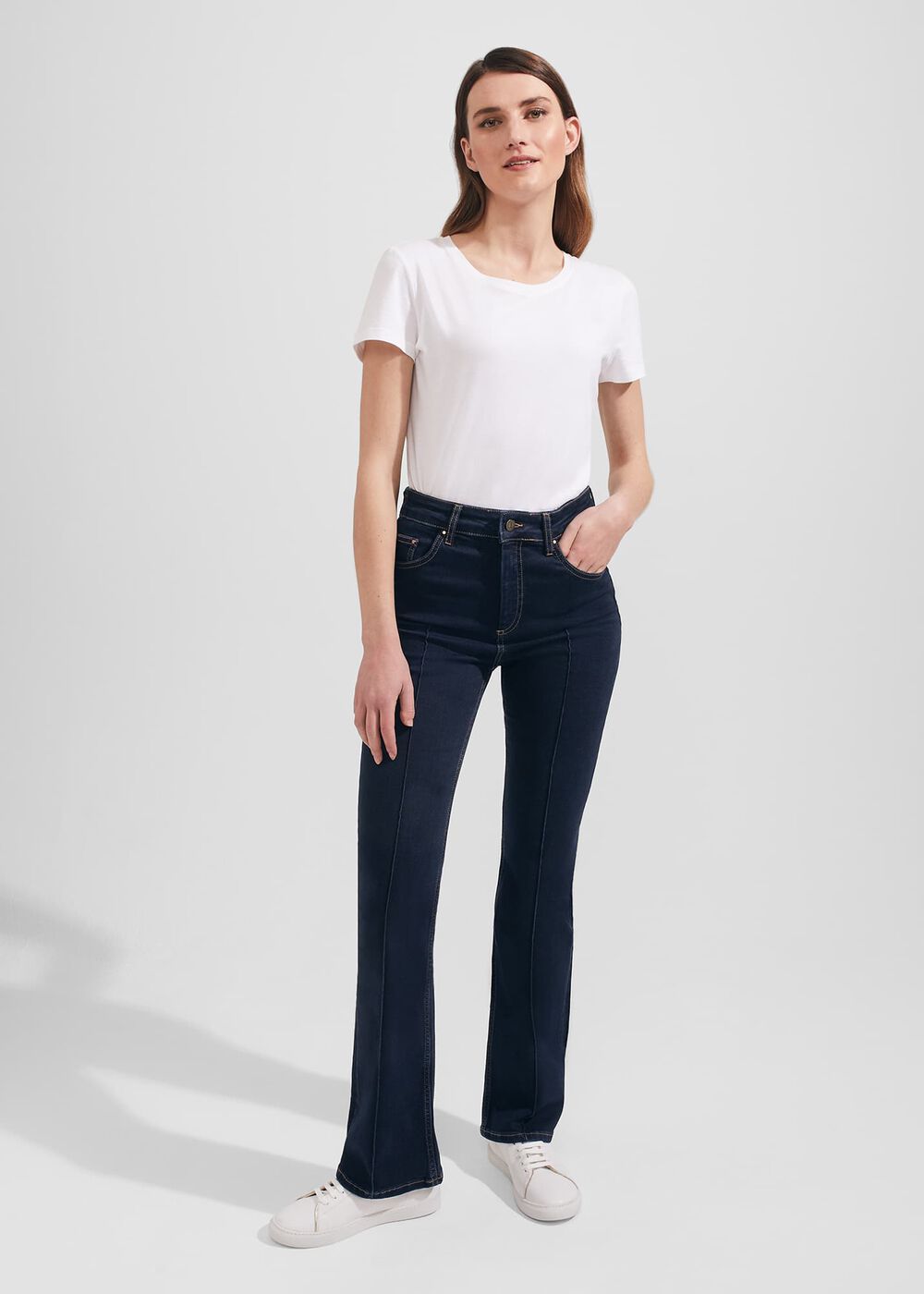 Niomi Pinseam Jeans, Indigo, hi-res