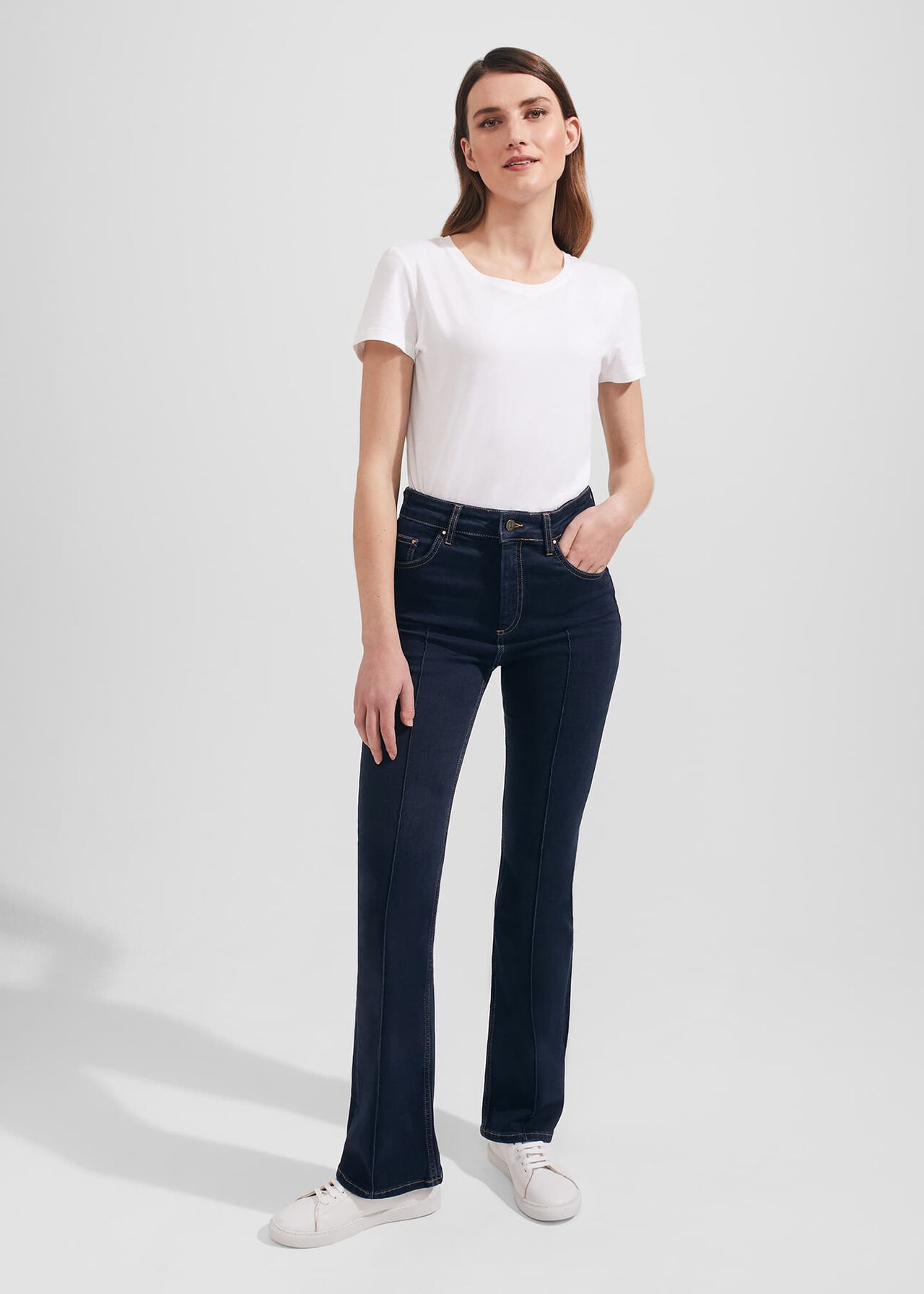 Niomi Pinseam Jeans, Indigo, hi-res