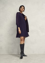 Frances Dress, Plum Multi, hi-res