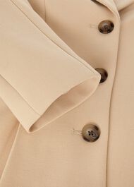 Beatrice Jacket, Beige Suede, hi-res