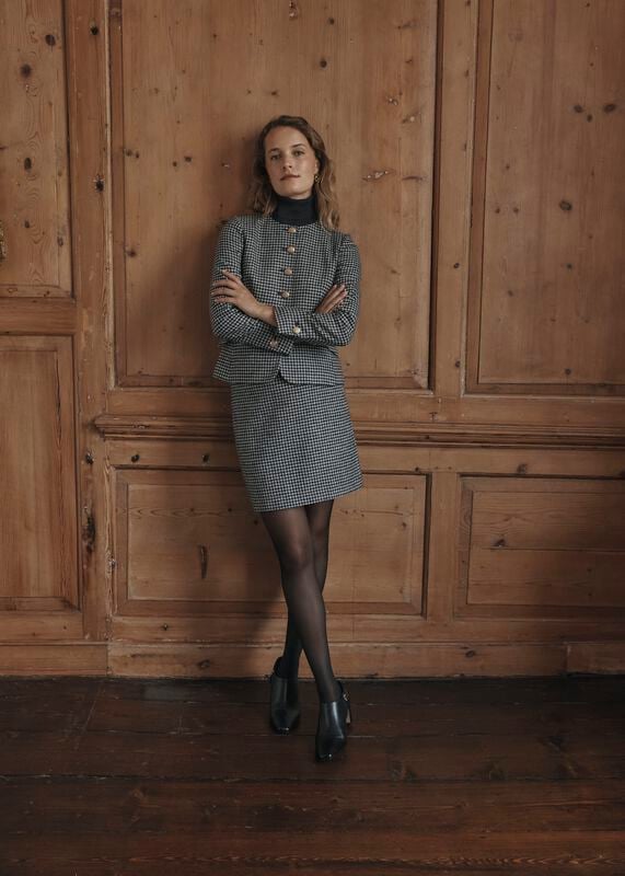 Dolly Wool Skirt