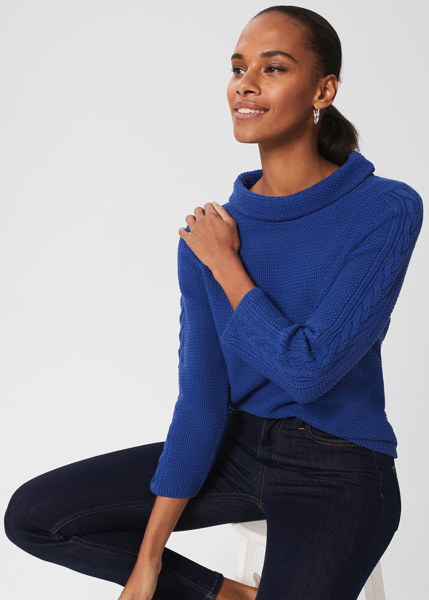Cobalt jumper top