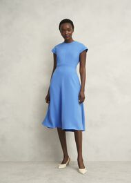 Hallie Dress, Hydrangea Blue, hi-res