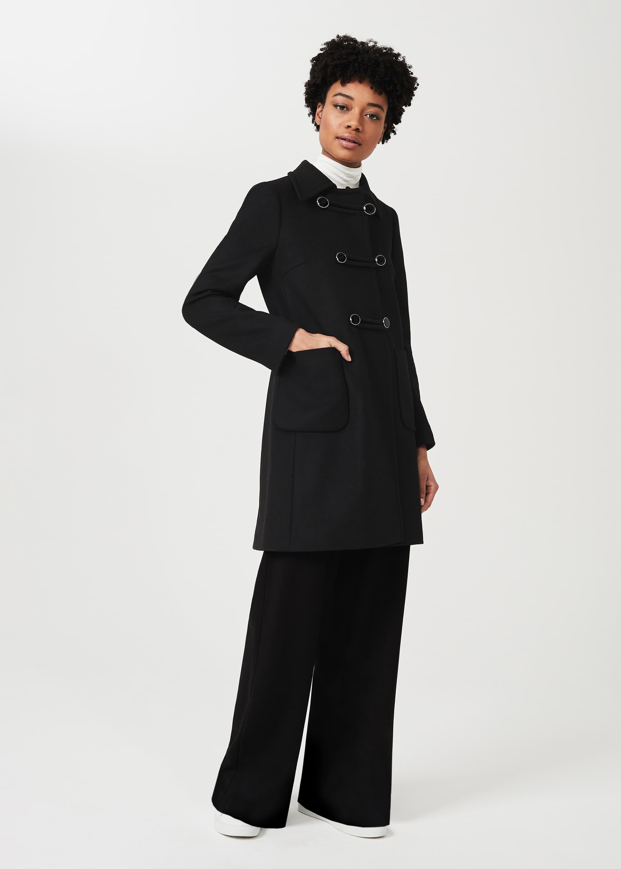 hobbs black coat