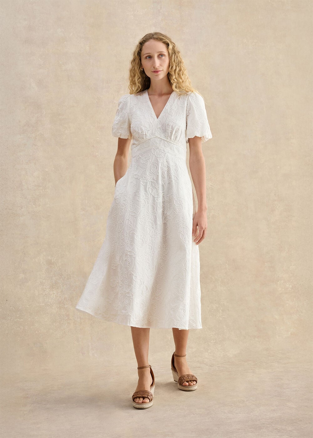 Clementine Cotton Embroidery Dress
