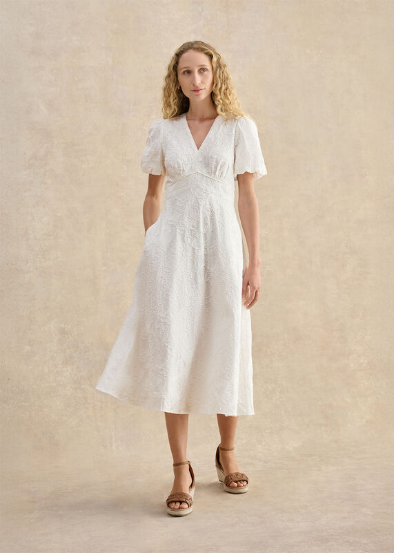 Clementine Cotton Embroidery Dress
