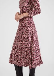 Bayview Jersey Dress, Purple Multi, hi-res