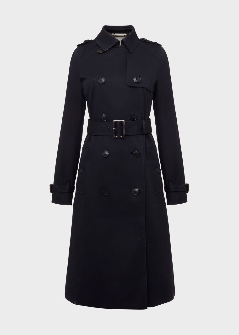 Petite Lisa Trench, Navy, hi-res