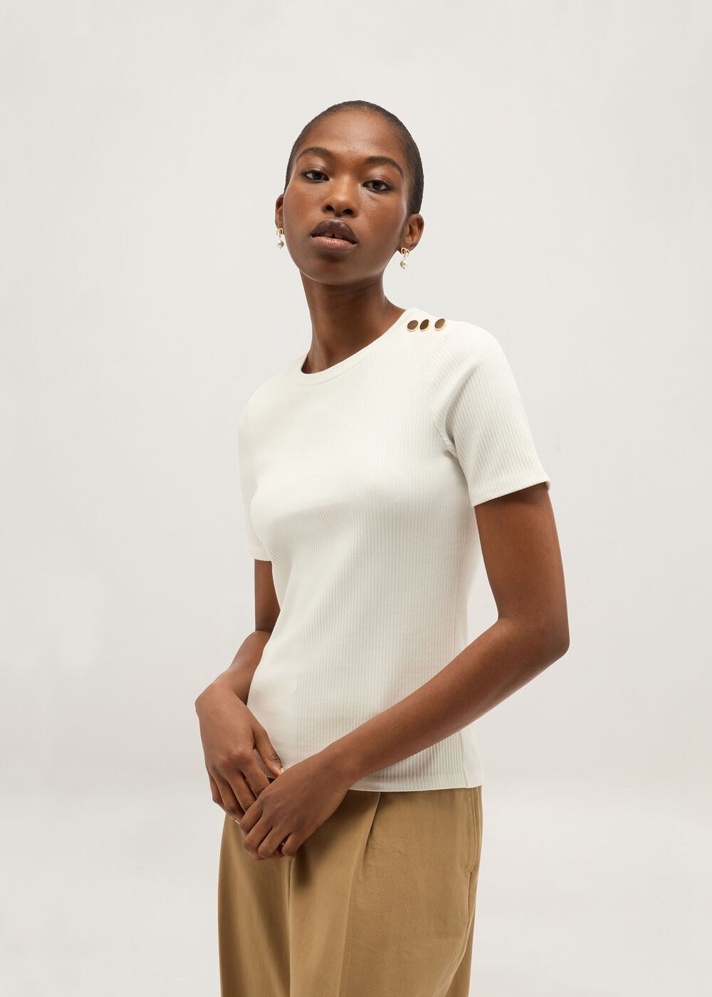 Tamsin Ribbed T-Shirt