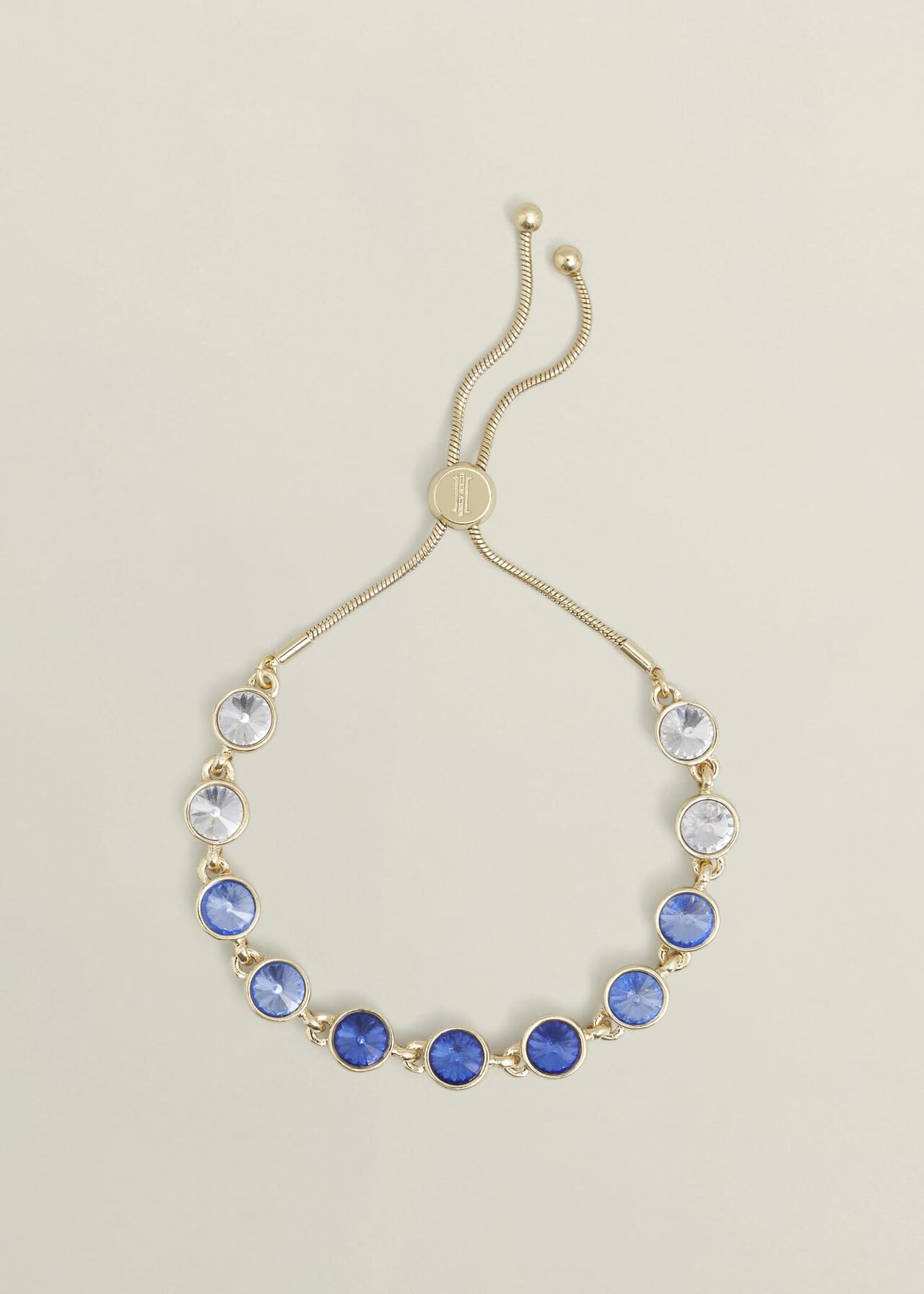 Emi Bracelet, Gold Blue, hi-res