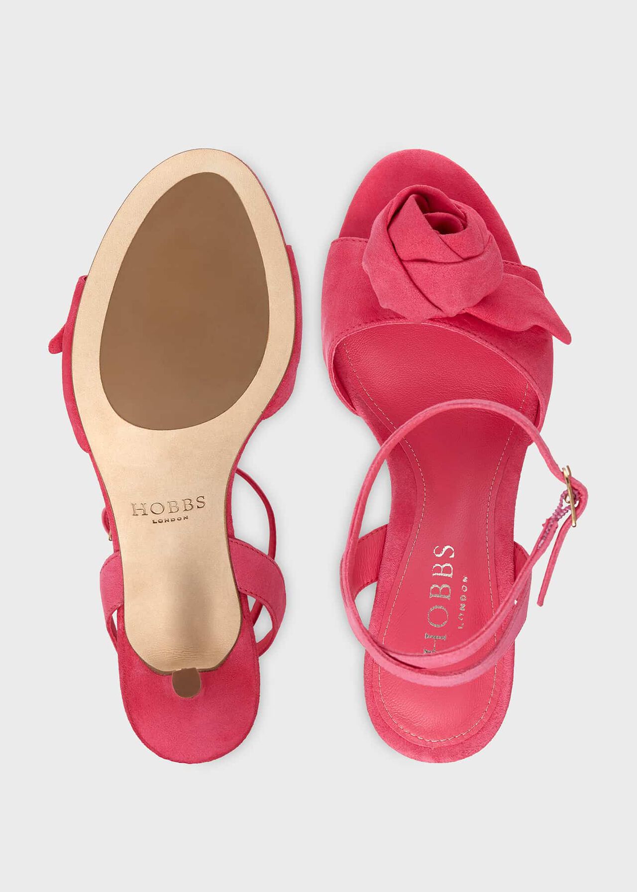 Maisie Sandal, Bright Geranium, hi-res