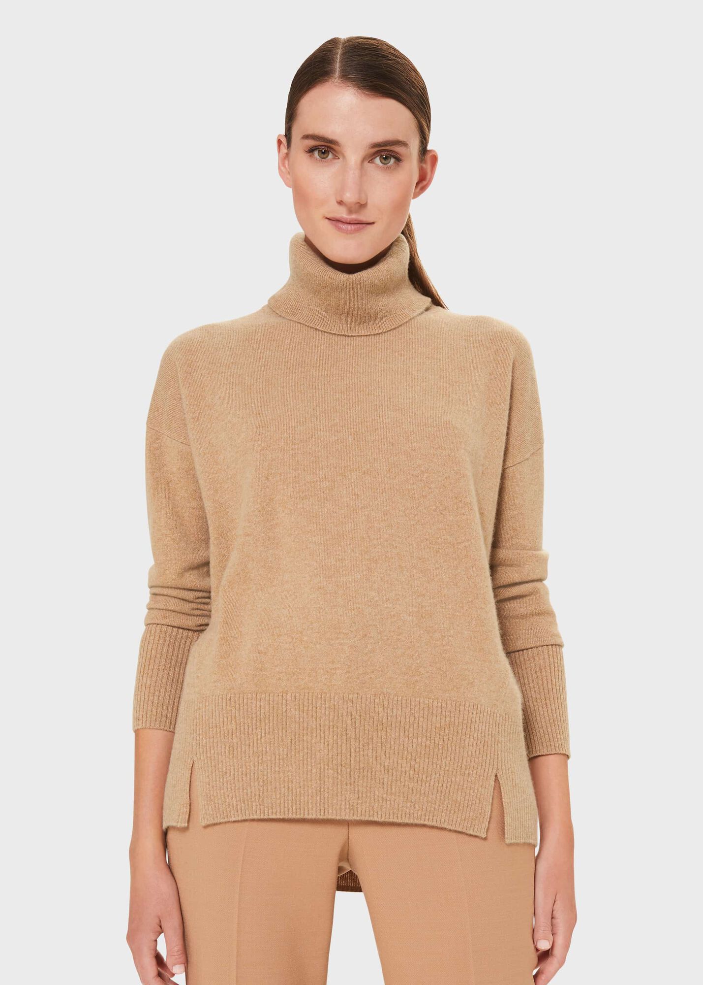 Cashmere Dahlia Rollneck Sweater | Hobbs