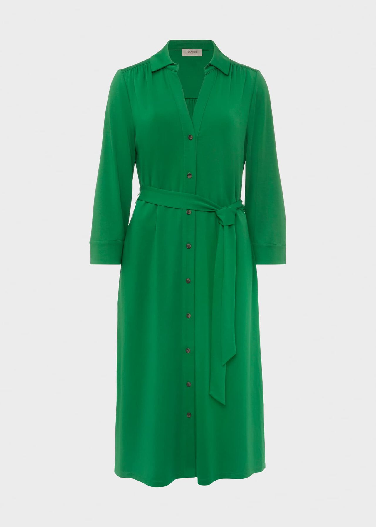 Christa Dress, Dark Green, hi-res