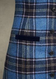 Joella Wool Dress, Blue Multi, hi-res