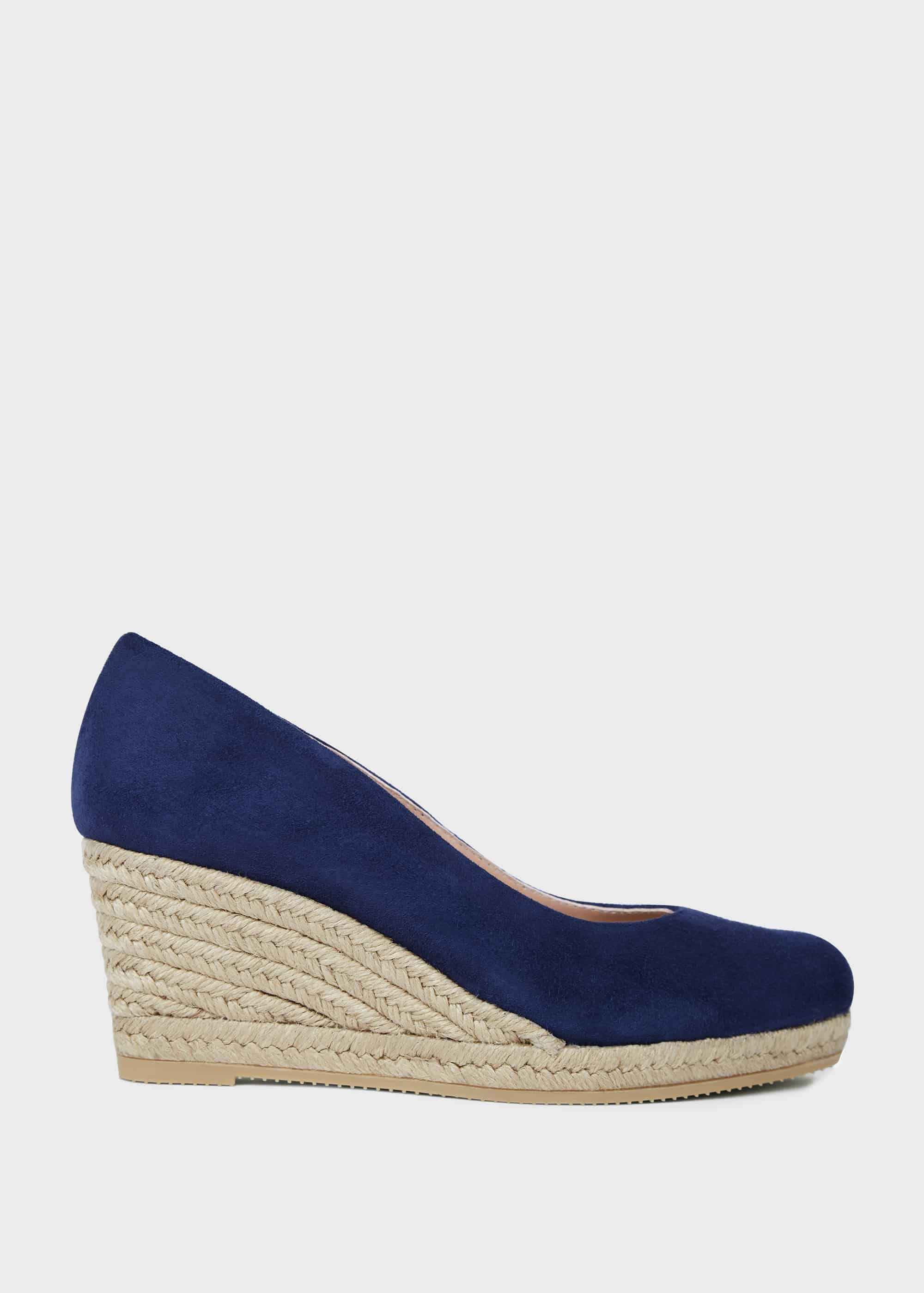 Anna Suede Wedge Espadrilles | Hobbs