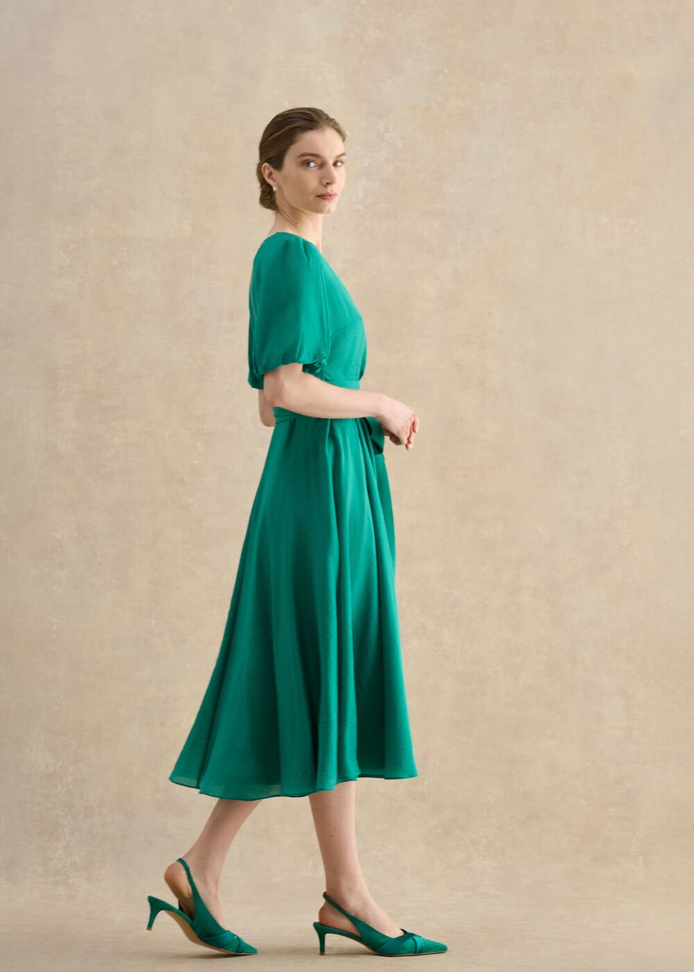 Barrington Dress, Meadow Green, hi-res