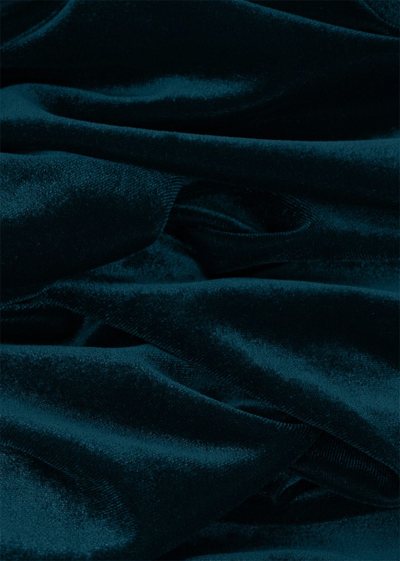 Clifton Velvet Dress, Deep Turquoise, hi-res