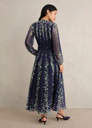 Petite Ros Dress, Midnight Multi, hi-res