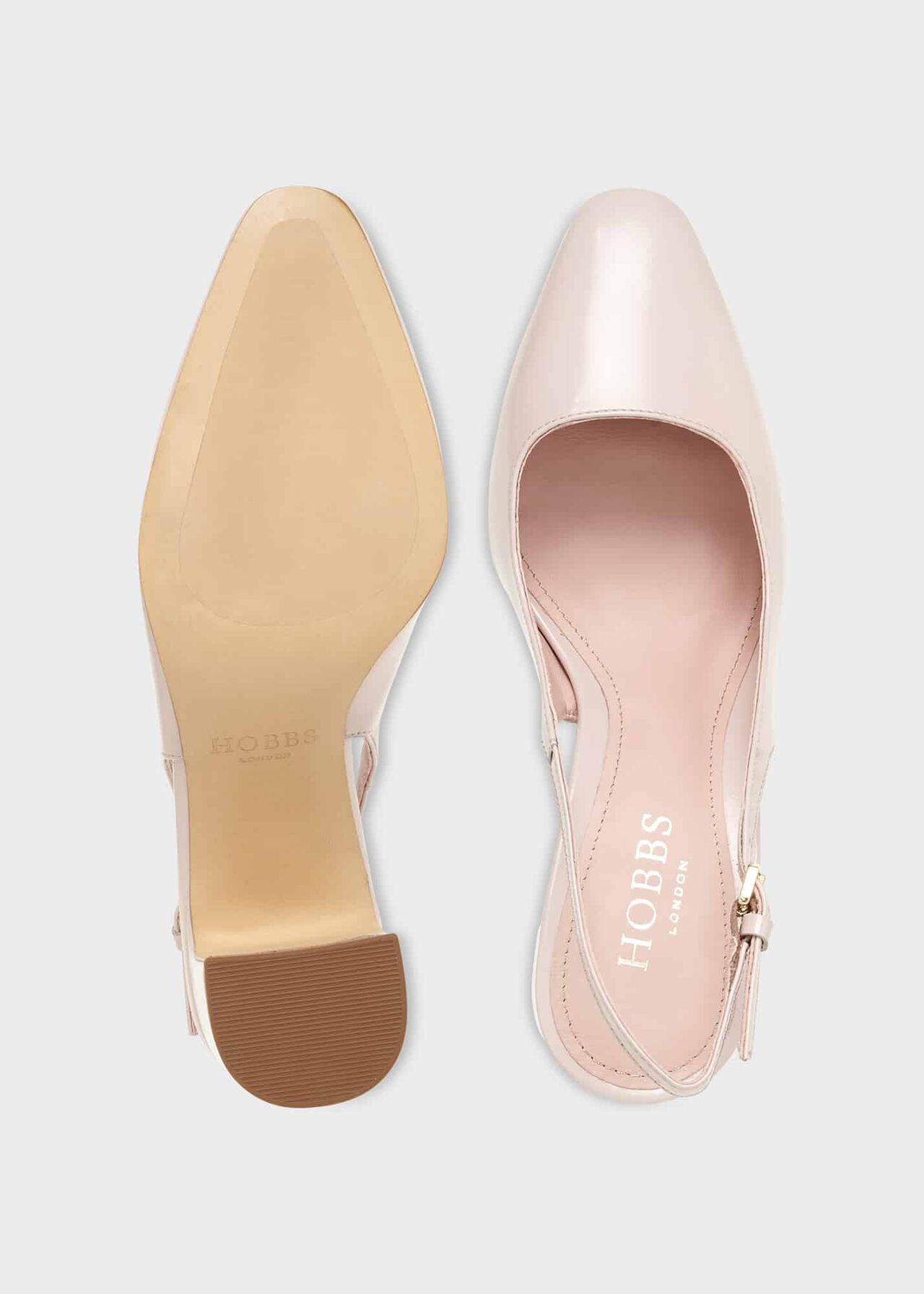 Lily Slingback, Dusky Pink, hi-res