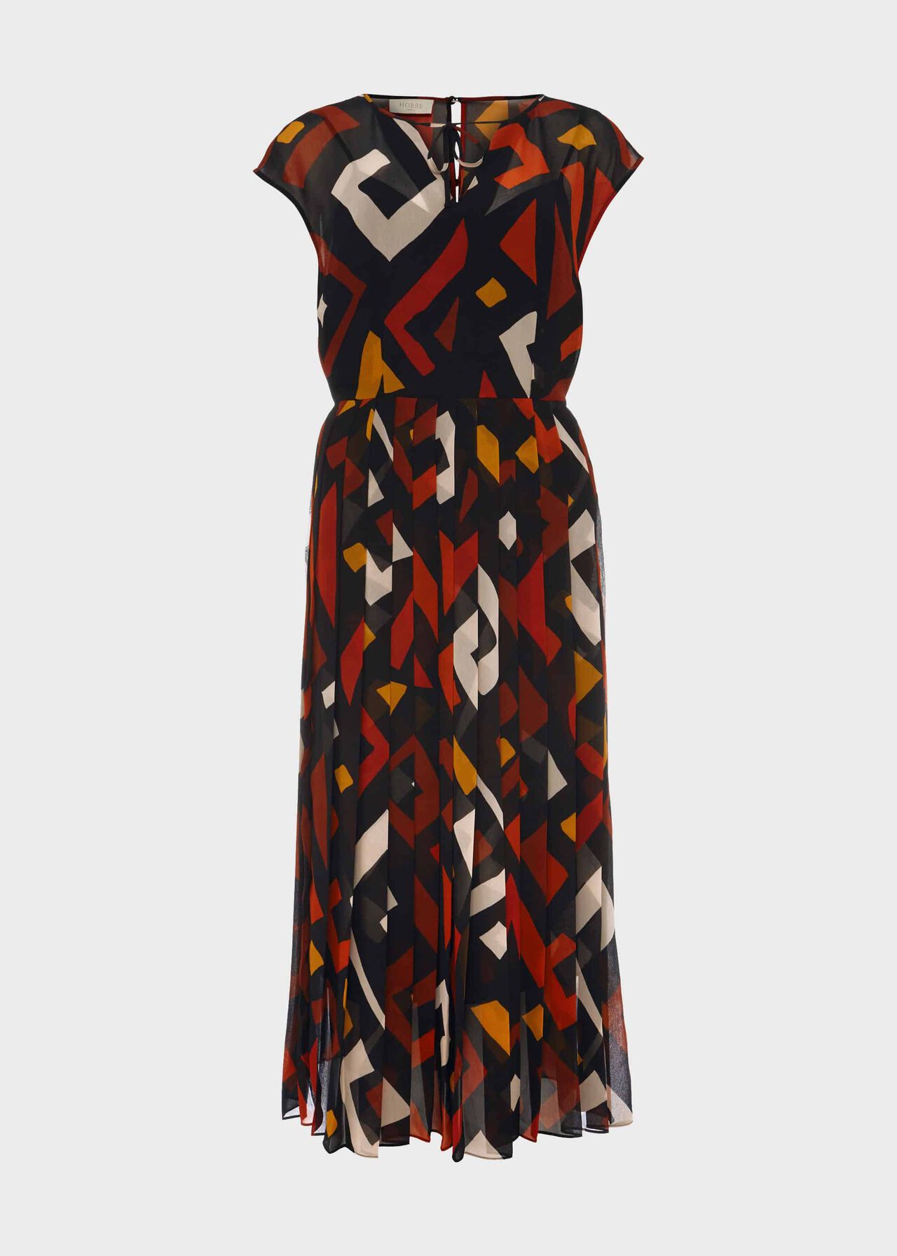 Arianna Printed Midi Dress Multi