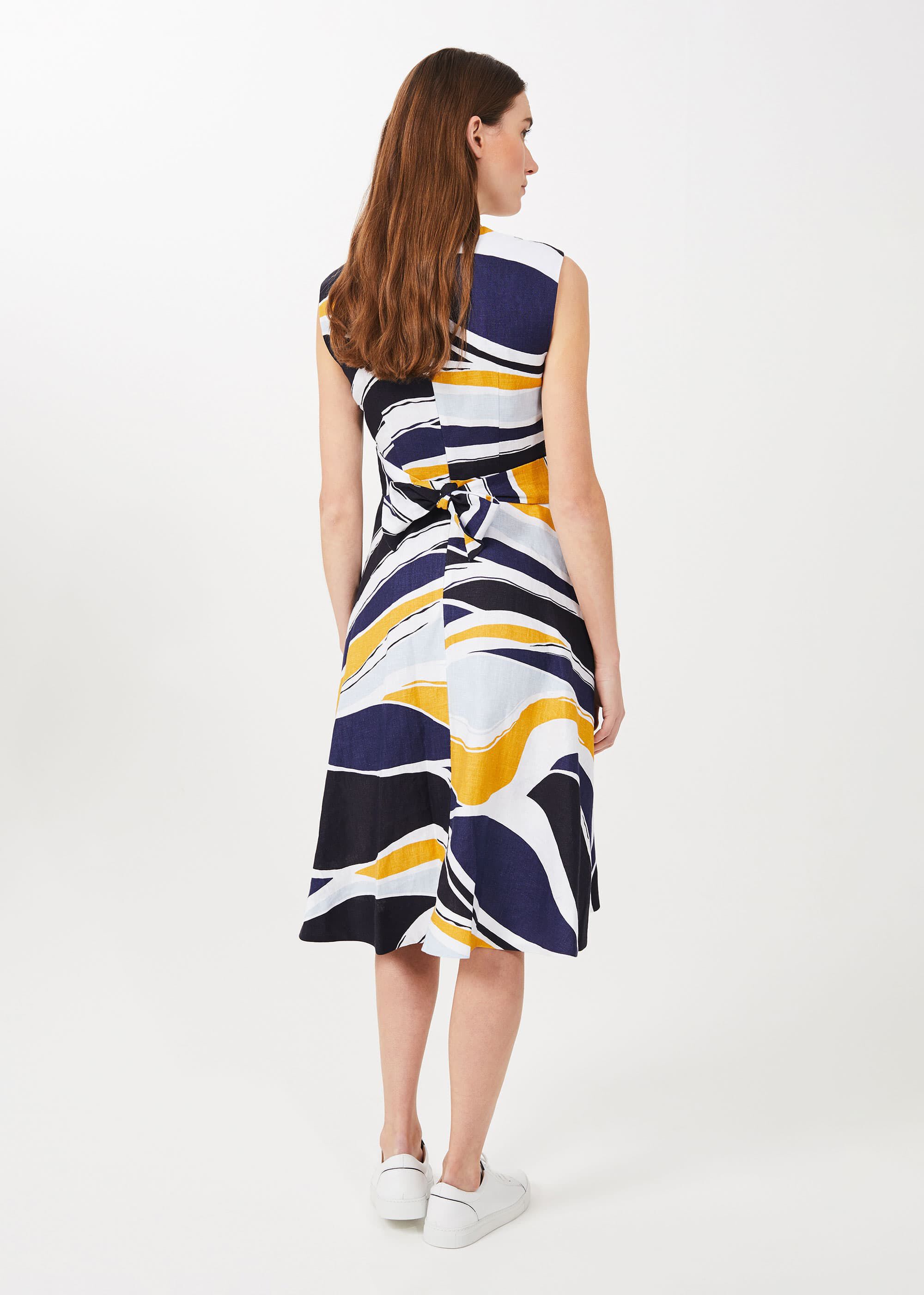 Hobbs yellow twitchill shop dress