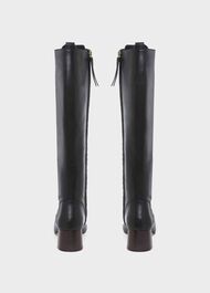 Issy Knee Boot, Black, hi-res