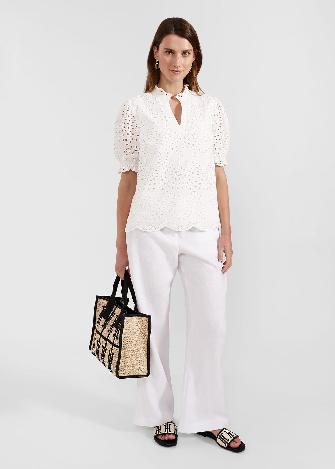 Isabelle Blouse, White, hi-res